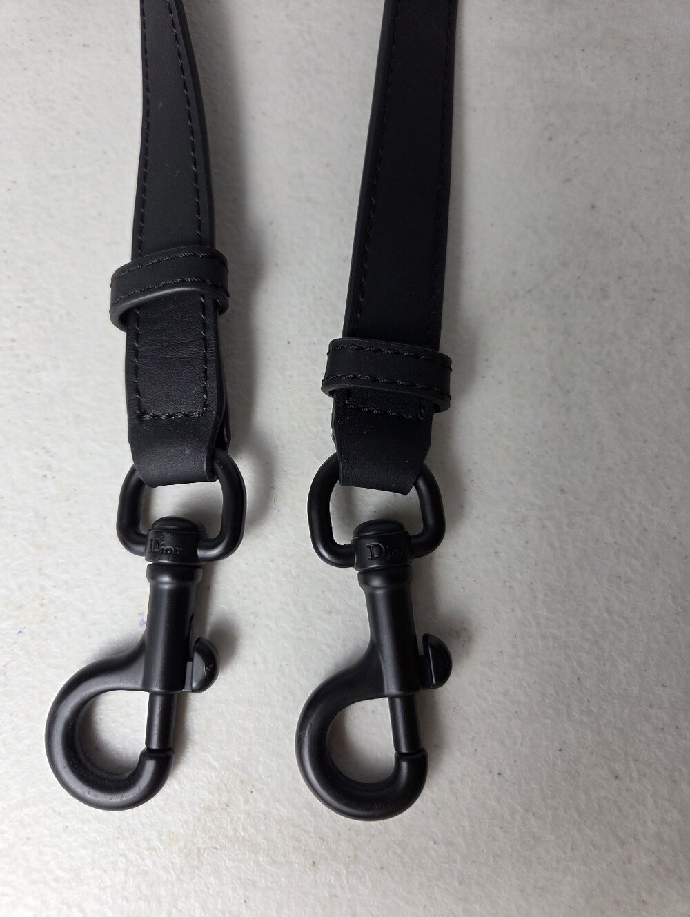 Dior Black Matte Just Strap For Bag Designer Replacement Accessory